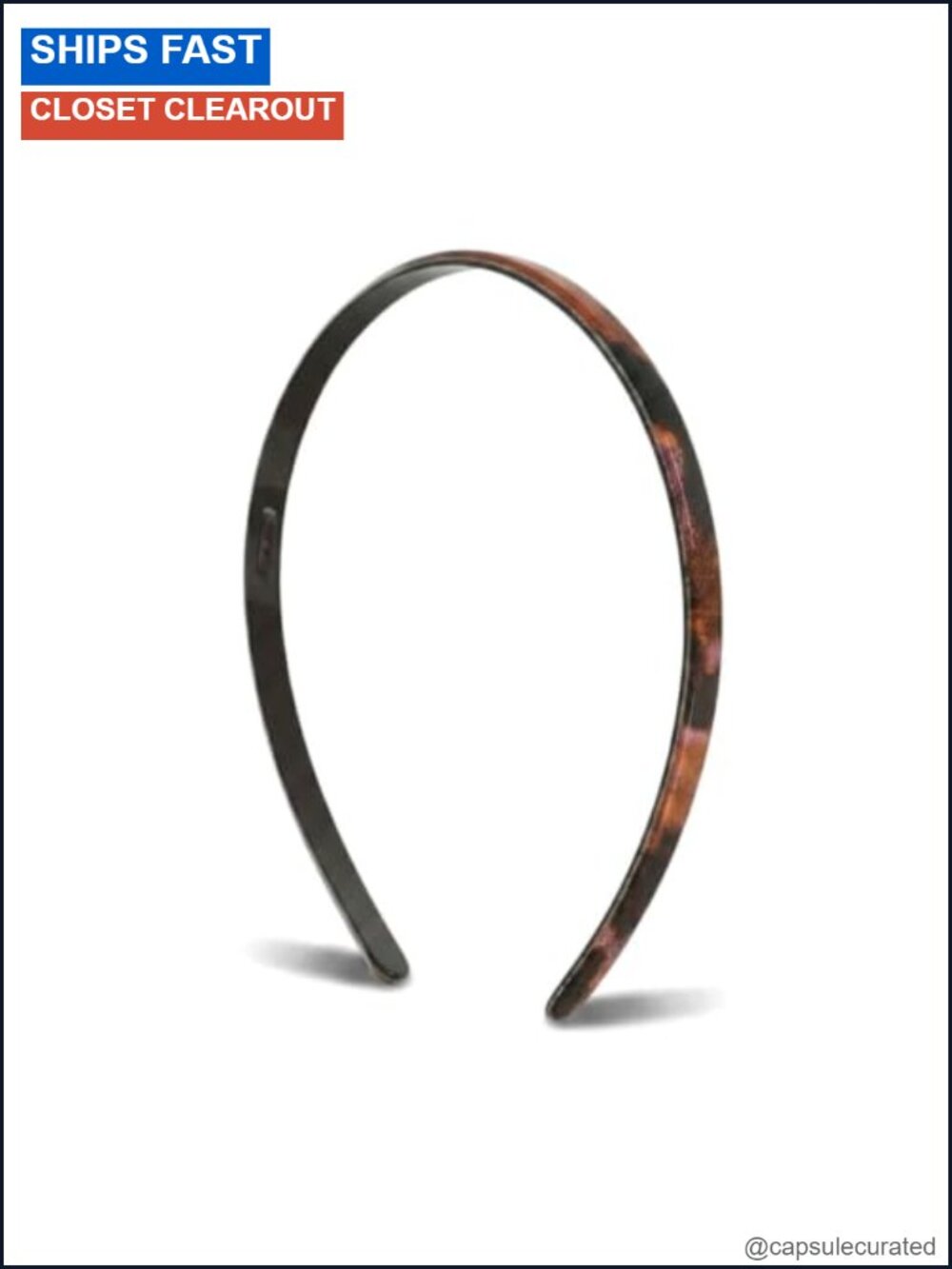 Skinny 1/4" No-Slip Headband for Women & Teens Hair Accessory